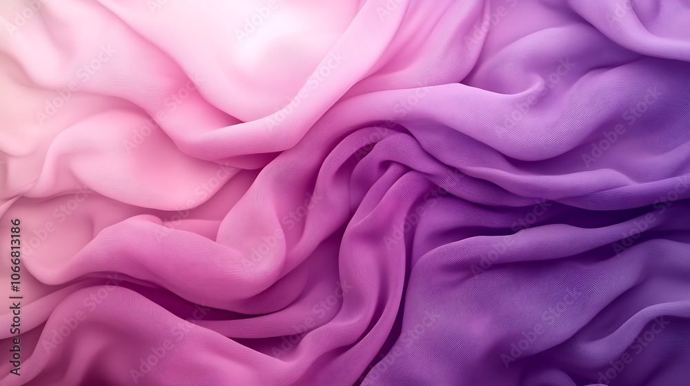 Fototapeta premium Soothing Lavender Gradient Background for Calm Environments