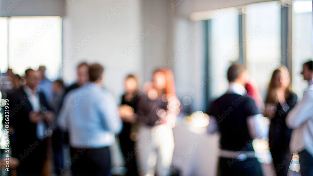 Company Anniversary Event Blur - Soft blur of a company milestone celebration with attendees.
Company Anniversary Event Blur - Soft blur of a company milestone celebration with attendees.