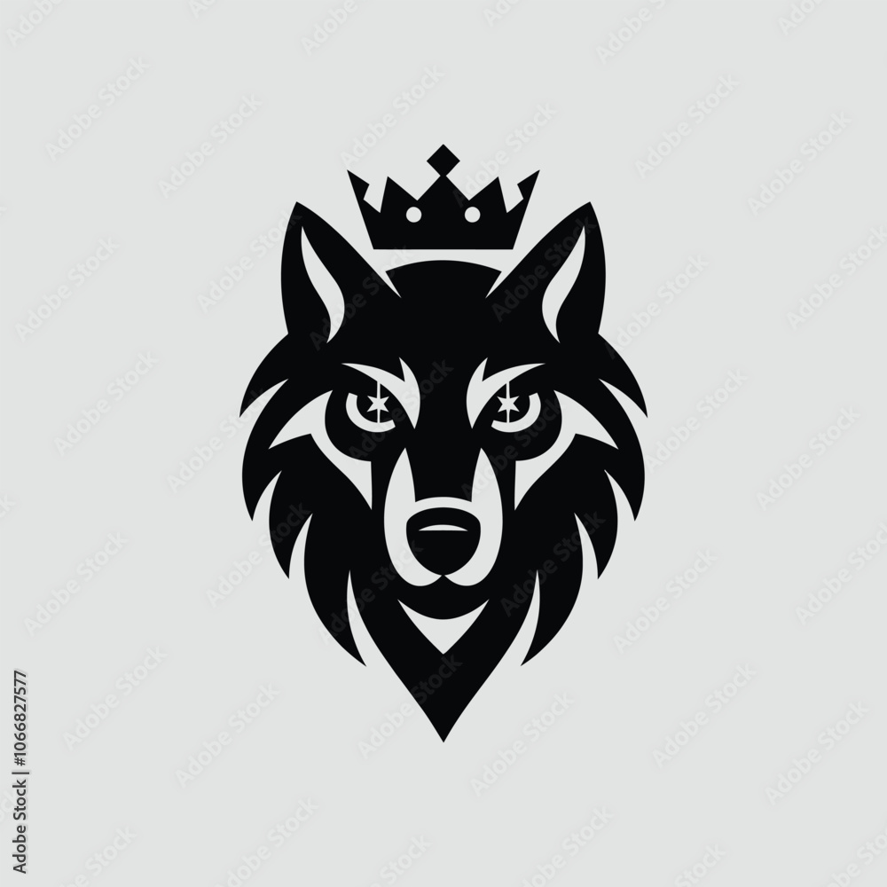 Fototapeta premium High definition vector illustration of a powerful white tiger with a fierce expression and sharp eyes.