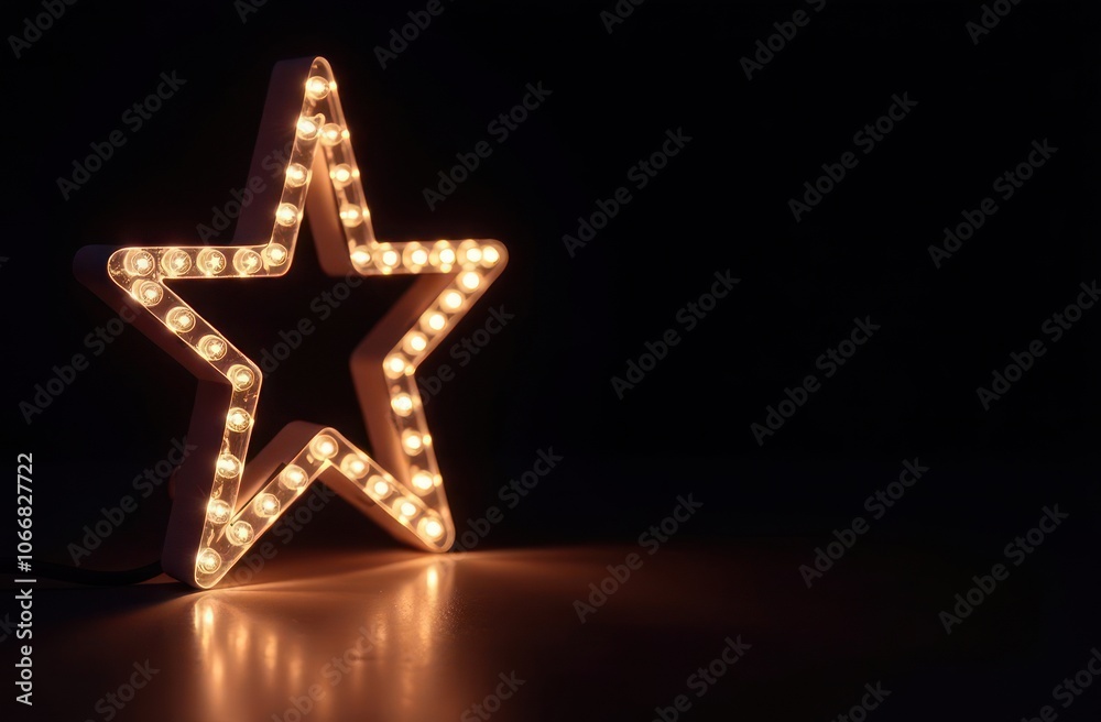 futuristic christmas lights display with copyspace for banner text futuristic christmas lights display with copyspace for banner text