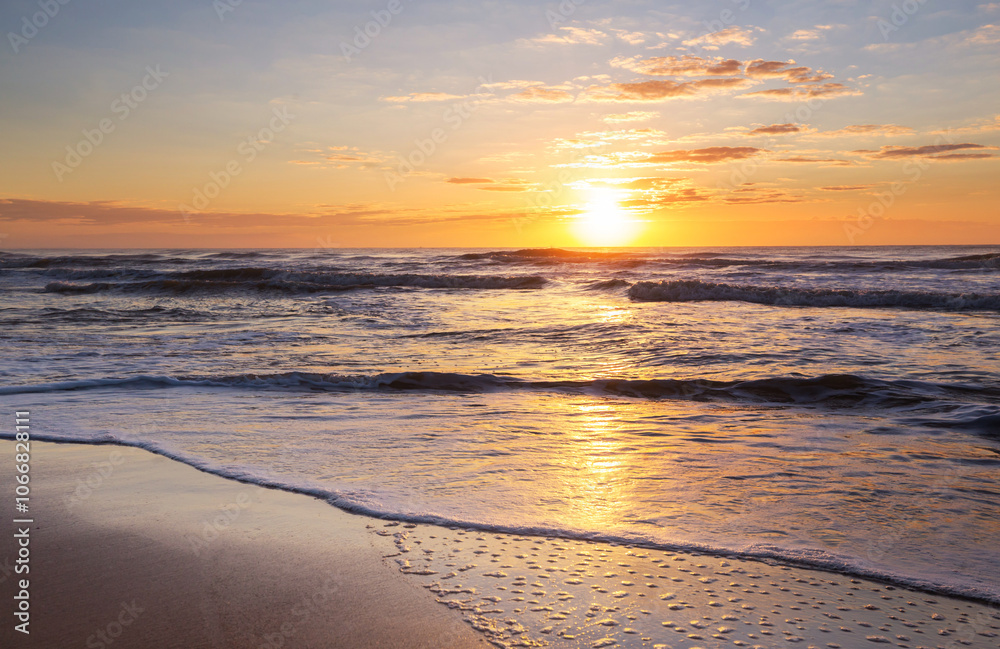 Obraz premium Sea sunset