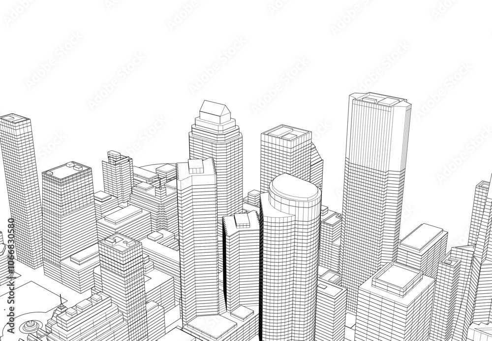 Architecture building. Design background vector illustration Architecture building. Design background vector illustration