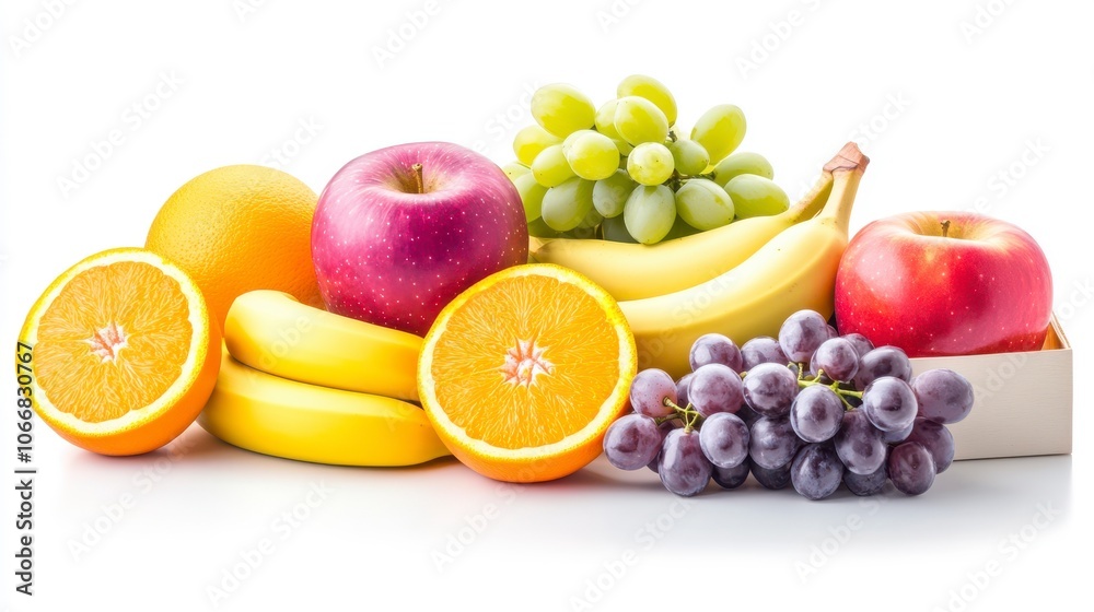 Fresh and Vibrant Collection of Various Fruits Fresh and Vibrant Collection of Various Fruits