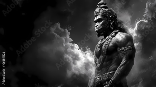 Modern Hanuman Design