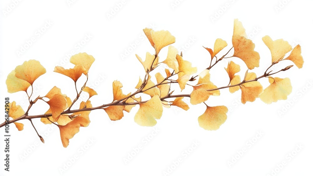 Watercolor hand drawn of autumn trees,red maple tree on white background,hand drawn watercolor vector illustration,Autumn forest path,Ginkgo biloba foliage in fall forest. Watercolor hand drawn of autumn trees,red maple tree on white background,hand drawn watercolor vector illustration,Autumn forest path,Ginkgo biloba foliage in fall forest.
