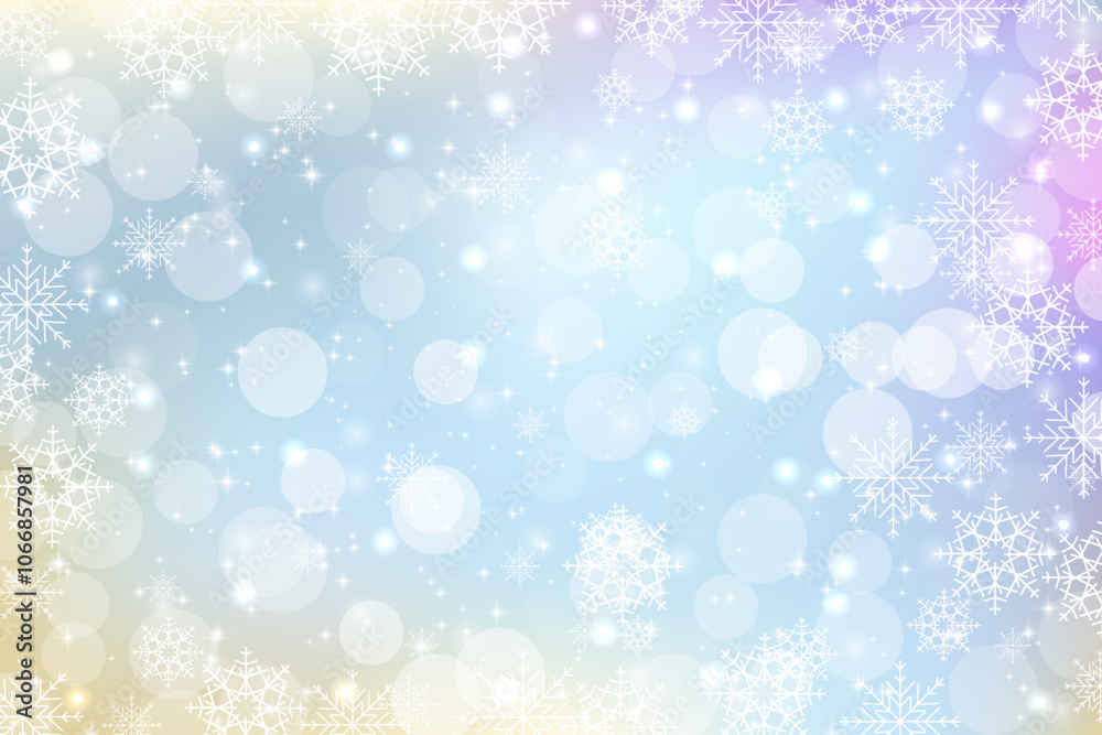 Colorful Christmas background with snowflakes. EPS 10 Colorful Christmas background with snowflakes. EPS 10