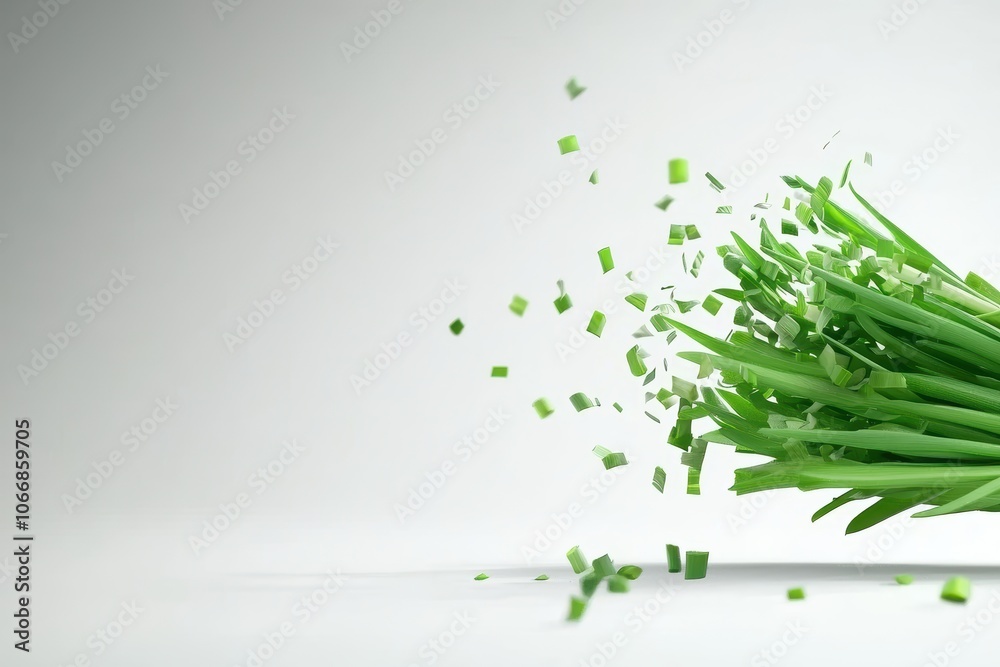 Stylized 3D Lemongrass Illustration Stylized 3D Lemongrass Illustration