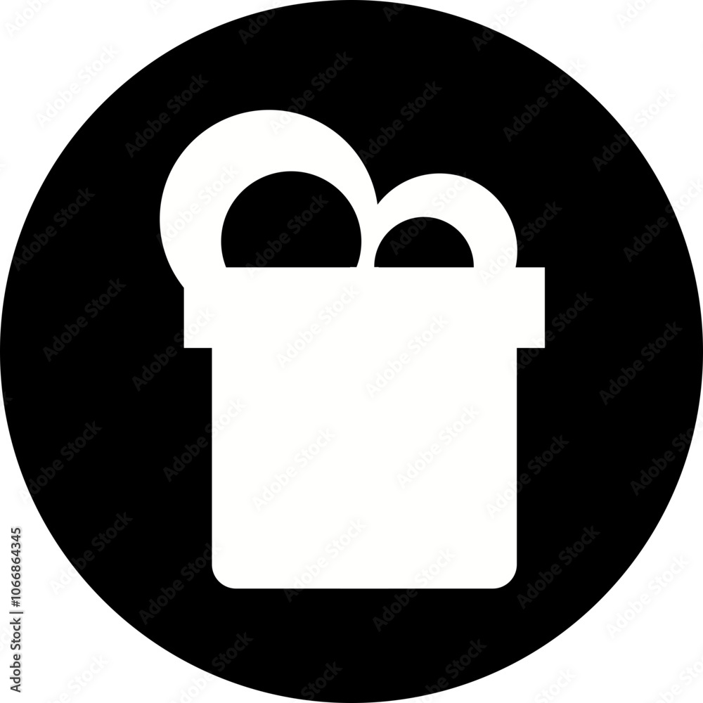 Happy birthday single vector icon Happy birthday single vector icon