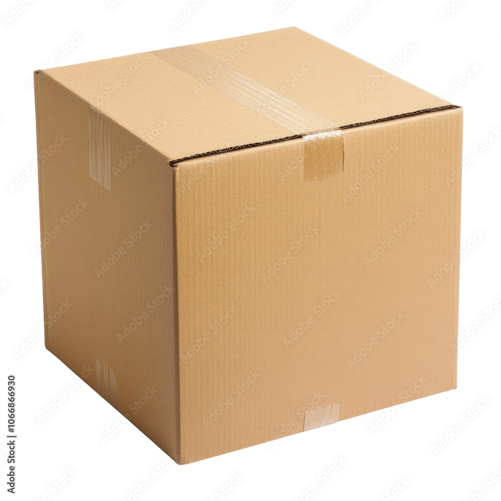 Brown cardboard box for safe shipping Brown cardboard box for safe shipping