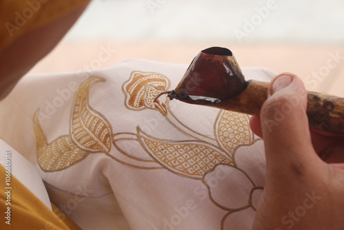 batik on cloth