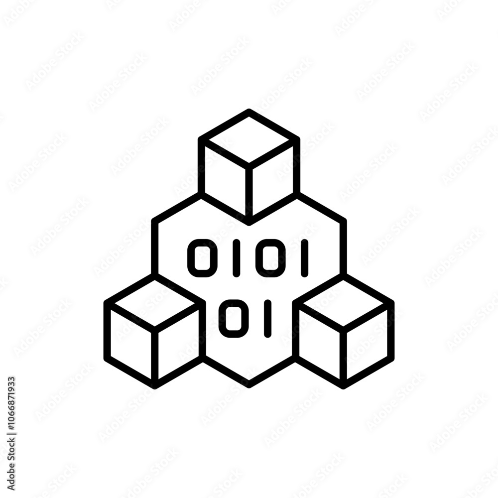 Microservices outline icons, minimalist vector illustration ,simple transparent graphic element .Isolated on white background Microservices outline icons, minimalist vector illustration ,simple transparent graphic element .Isolated on white background