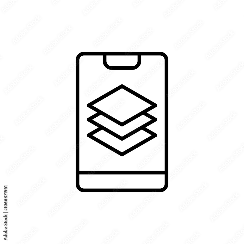 Microservices app outline icons, minimalist vector illustration ,simple transparent graphic element .Isolated on white background Microservices app outline icons, minimalist vector illustration ,simple transparent graphic element .Isolated on white background