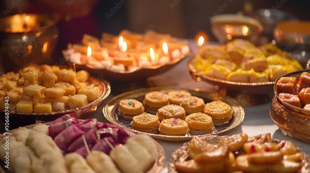 Fototapeta premium Indian Sweet Delights