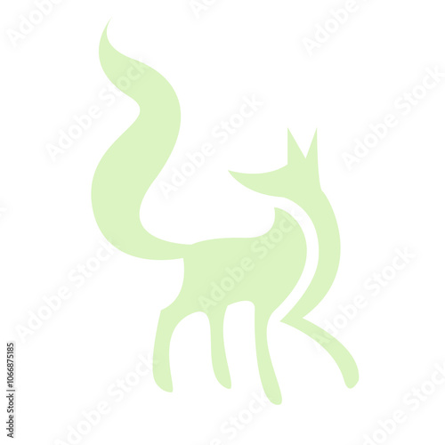 A set of three minimalist fox vector designs in pink, gray, and black. With smooth lines and a flowing tail, each fox silhouette is perfect for logos, branding, and modern design projects.