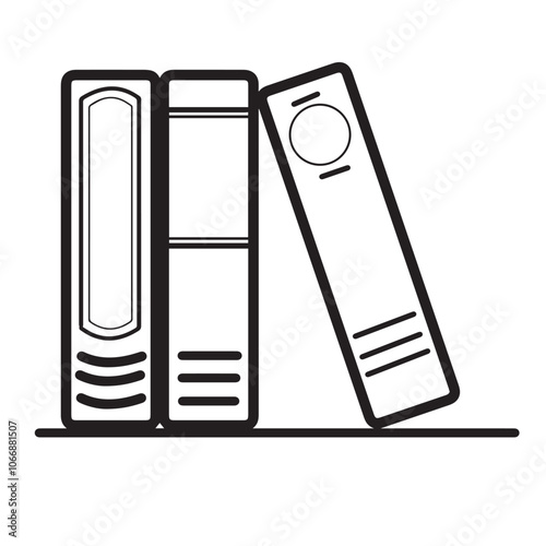 icon design with a book symbol, suitable for , school icon, decoration, pattern or editing tool symbols