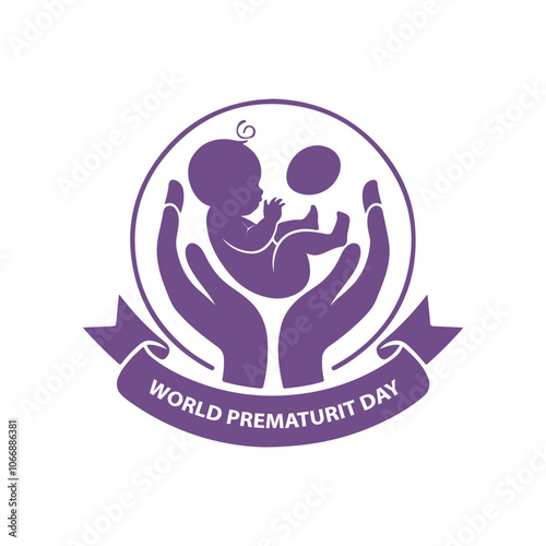 World Prematurity Day Concept Illustration vector design