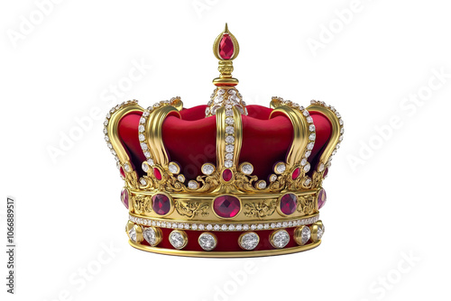 royal gold crown of king