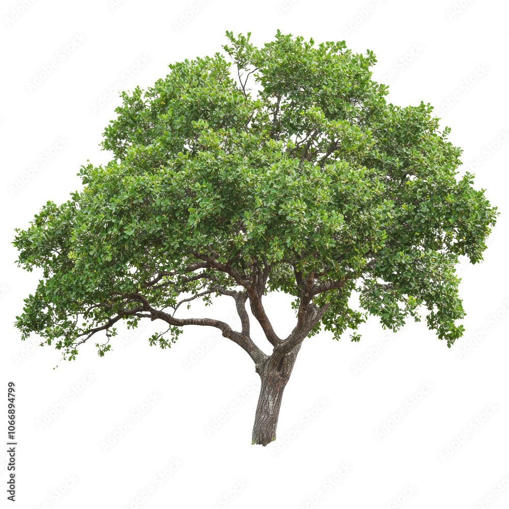Solo green tree in natures beauty Solo green tree in natures beauty