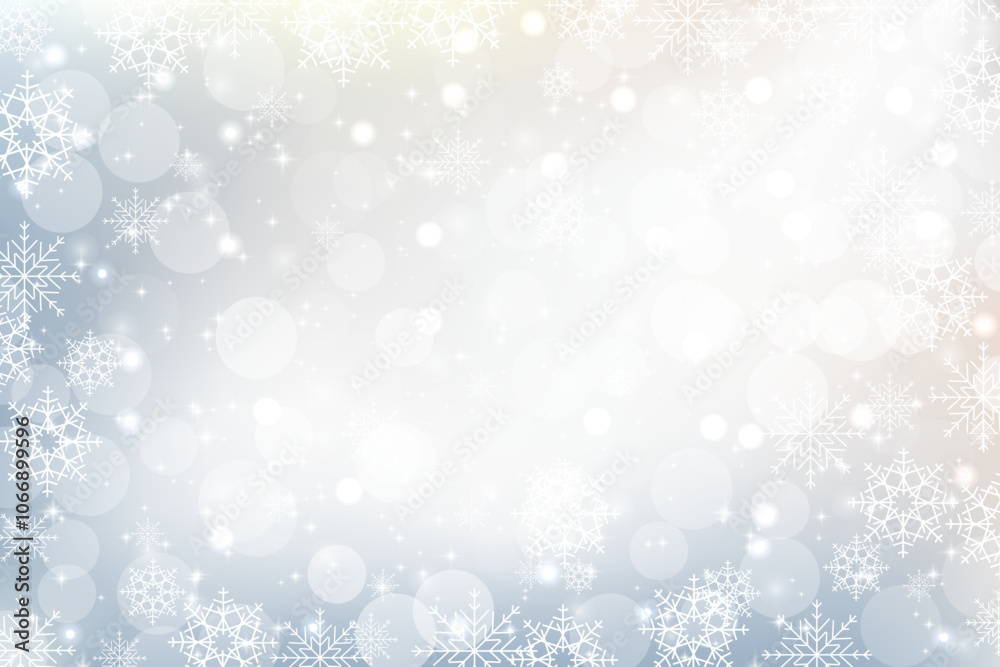 Silver Christmas background with snowflakes. Christmas snowflake background. EPS 10 Silver Christmas background with snowflakes. Christmas snowflake background. EPS 10