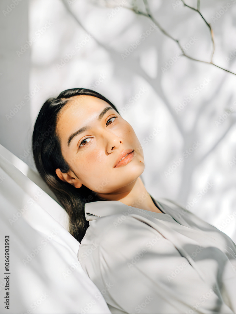 20 year old woman dark hair, portrait, nautre light 20 year old woman dark hair, portrait, nautre light