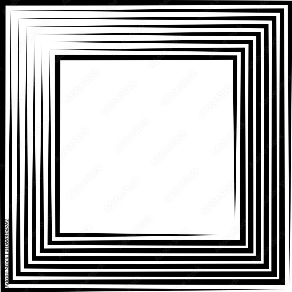 Square dynamic shapes. Graphic design elements Square dynamic shapes. Graphic design elements