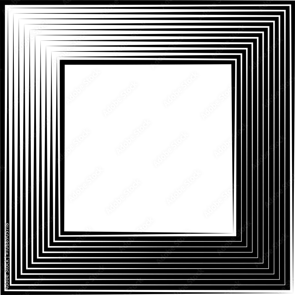 Square dynamic shapes. Graphic design elements Square dynamic shapes. Graphic design elements