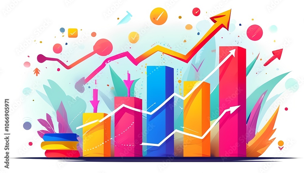 Analyze stock market trends visualizing growth through data-driven charts and graphs to enhance investment strategies Analyze stock market trends visualizing growth through data-driven charts and graphs to enhance investment strategies