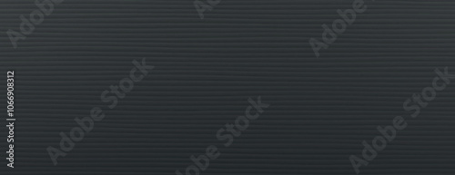 Dark gray background with subtle wavy texture. The background is smooth and modern. Gray color enhances the sleek background design. Minimal line paper texture. Simple paper background vector