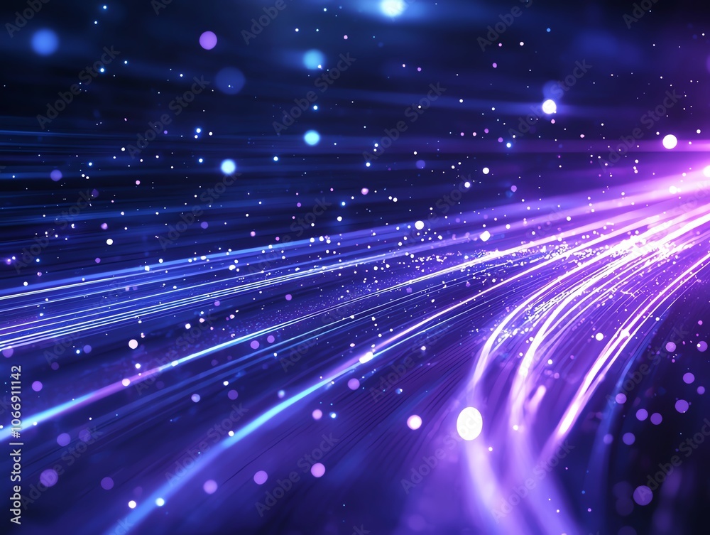 Colorful light trails and particles on a dark background, creating a dynamic visual effect. Colorful light trails and particles on a dark background, creating a dynamic visual effect.