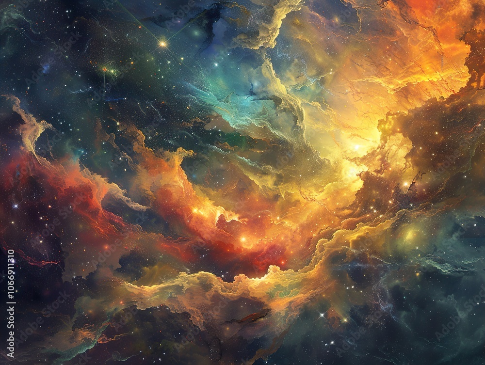 Cosmic Clouds: A Stunning Nebula in Deep Space Cosmic Clouds: A Stunning Nebula in Deep Space