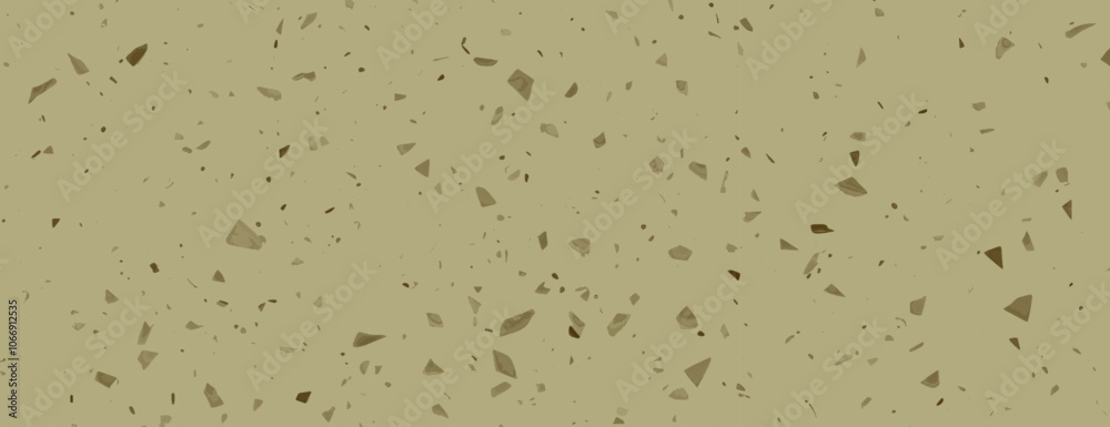 Terrazzo background with beige background, featuring scattered brown speckles. The background is smooth and beige with a modern touch. Minimal terrazzo pattern, speckled texture background vector Terrazzo background with beige background, featuring scattered brown speckles. The background is smooth and beige with a modern touch. Minimal terrazzo pattern, speckled texture background vector