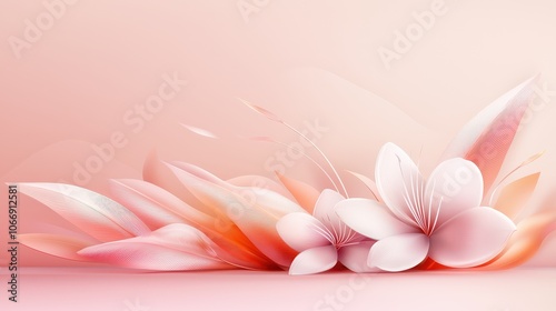 A chic pink background with a soft floral pattern, perfect for enhancing feminine branding, beauty products, and lifestyle marketing.