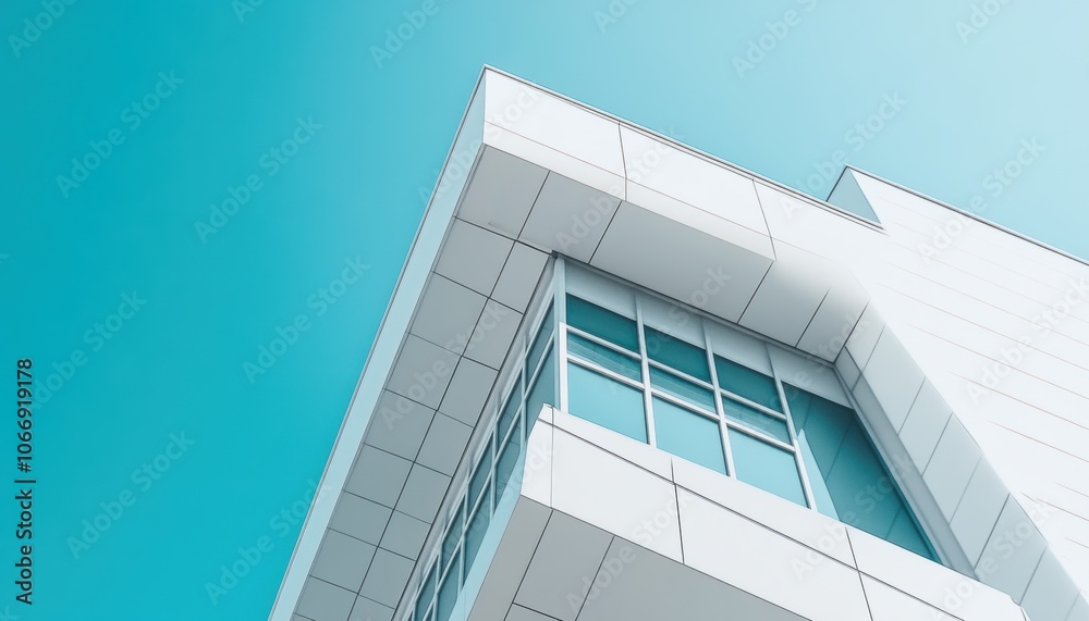 Modern Building Corner. Modern Building Corner.