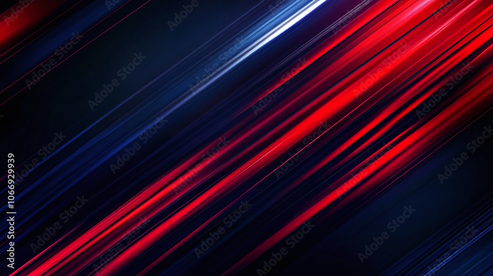 Abstract red and blue diagonal streaks against a dark background, creating a sense of motion and futuristic energy, suitable for technology or speed themes. Abstract red and blue diagonal streaks against a dark background, creating a sense of motion and futuristic energy, suitable for technology or speed themes.