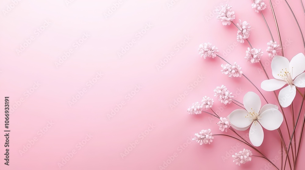 A charming pink background featuring delicate metallic floral patterns, ideal for romantic designs, wedding stationery, or feminine branding. A charming pink background featuring delicate metallic floral patterns, ideal for romantic designs, wedding stationery, or feminine branding.