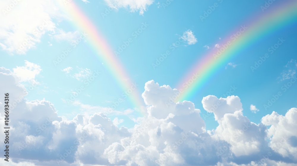 Double Rainbow Sky Double Rainbow Sky