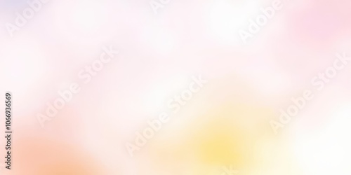 Fuzzy pink, blue, and yellow gradient background with soft, blurred texture, abstract, pastel