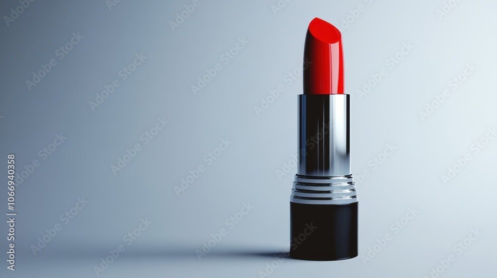 Red Lipstick on a White Background Red Lipstick on a White Background
