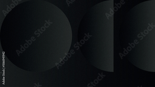 Abstract shape dark black gradient desktop wallpaper vector. Dark Gradient shape black background. Abstract shape black desktop wallpaper background vector