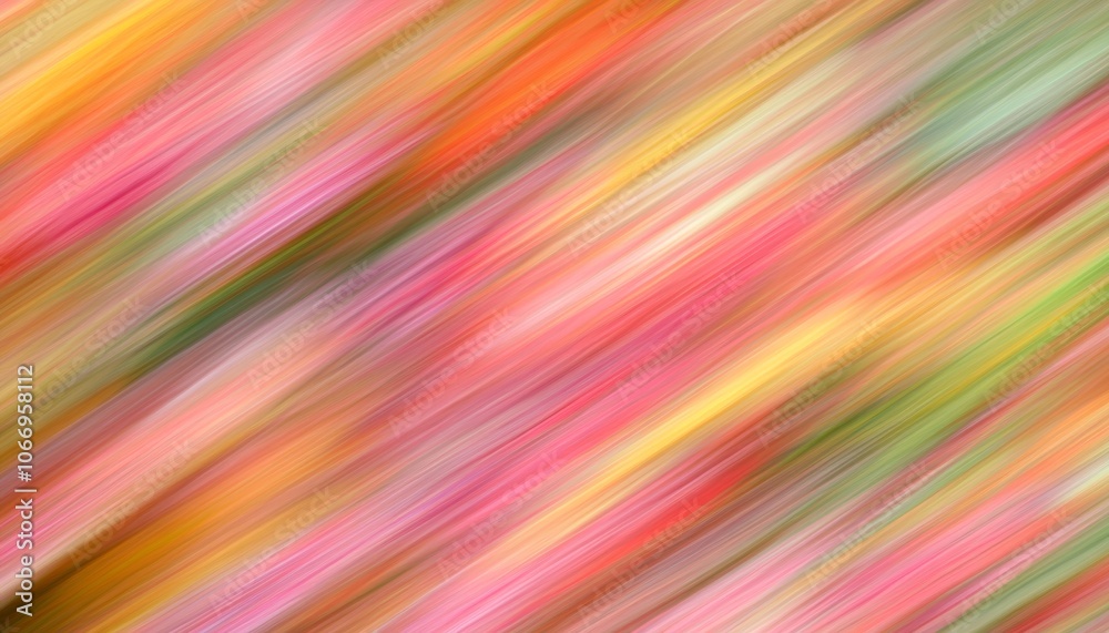 Blurred Abstract Background With Diagonal Colorful Stripes, Soft And Dreamy Atmosphere Blurred Abstract Background With Diagonal Colorful Stripes, Soft And Dreamy Atmosphere