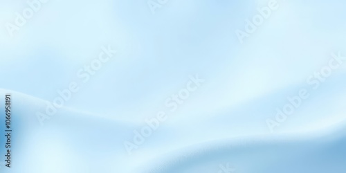 Soft and calming light blue gradient abstract banner background, wallpaper, abstract