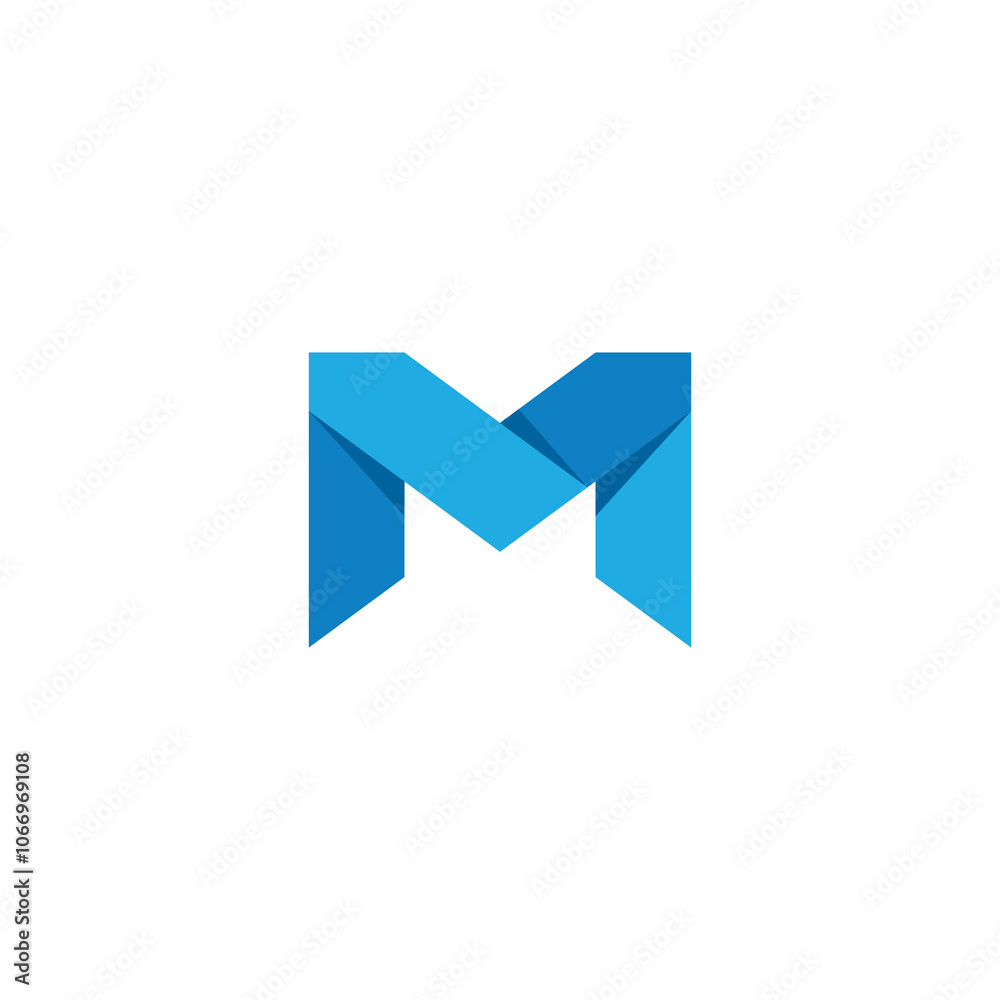 Geometric Letter M Logo design vector template Geometric Letter M Logo design vector template