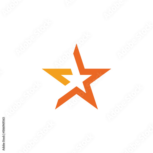 Star Logo design vector template photo