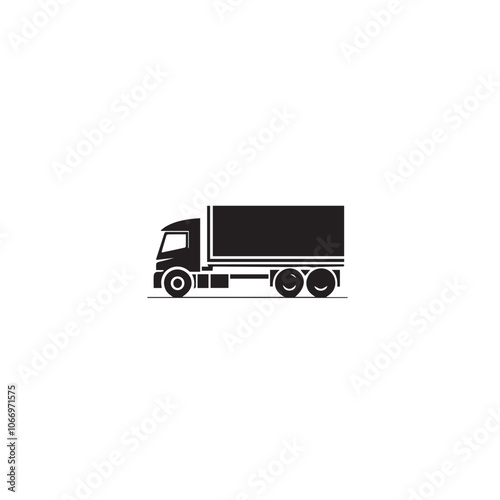 Logistics In cartoon, hand-drawn flat style. image for social media, websites and UI. Isolated 2D vector design in logo, icon, sketch style, simple line vector, single color. AI Generative Art.