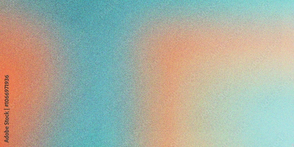 Abstract orange and blue texture gradient background, grainy noise gradient Abstract orange and blue texture gradient background, grainy noise gradient