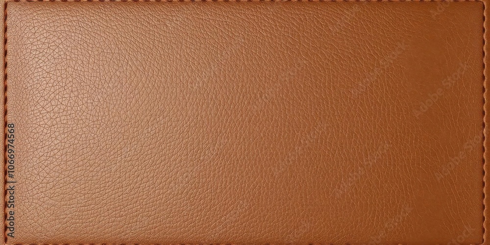 Fototapeta premium Embossed leather texture mockup with realistic depth and shadows, effect, embossed