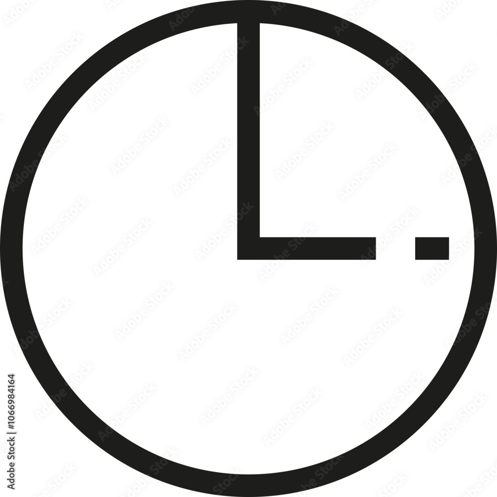 A minimalist clock design featuring simple lines and a modern aesthetic ideal for contemporary interior decor A minimalist clock design featuring simple lines and a modern aesthetic ideal for contemporary interior decor