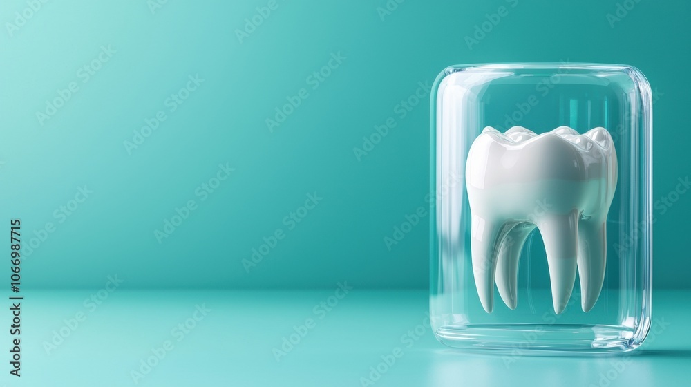 Transparent Mouthguard in Clear Protective Case Transparent Mouthguard in Clear Protective Case