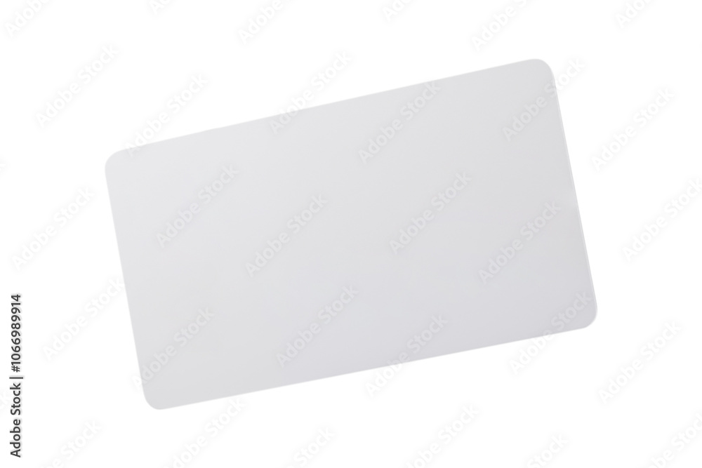 Levitation of clean credit card isolated on a transparent background. Levitation of clean credit card isolated on a transparent background.