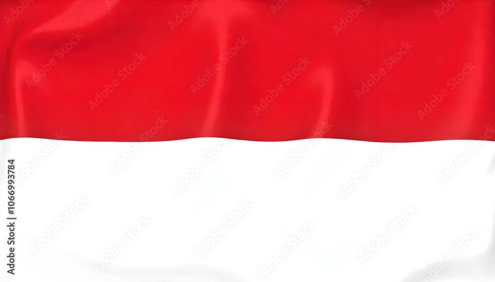 Obraz premium Monaco flag